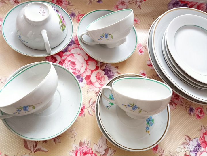 Столовый+чайный набор посуды