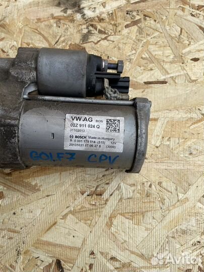 Стартер Шкода Октавия А7 Гольф 7 Ауди А3