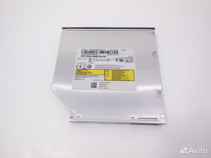 Оптический привод SATA DVD-RW Toshiba Samsung Stor