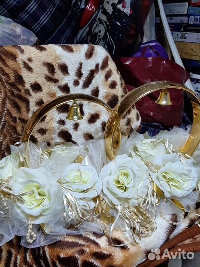 Свадебные кольца на авто