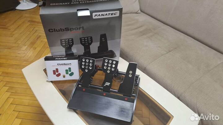 Fanatec pedals clubsport v3