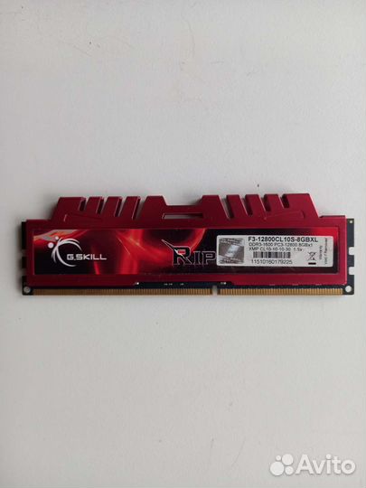 Модуль памяти G.Skill (F3-12800CL10S-8gbxl) 8 Гб