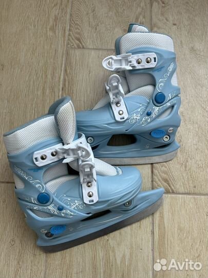 Коньки детские раздвижные 30 33