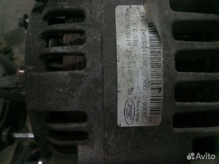 Генератор ford focus 2 1.6