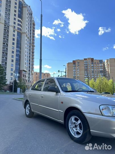 Hyundai Accent 1.5 AT, 2004, 211 000 км