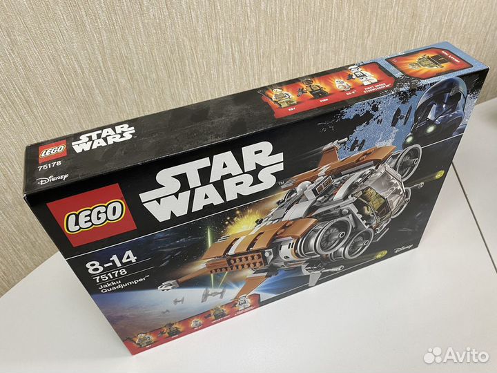 Lego star wars 75178 Квадджампер Джакку