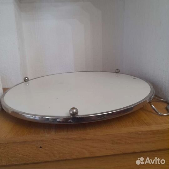 Антикварный фарфоровый поднос