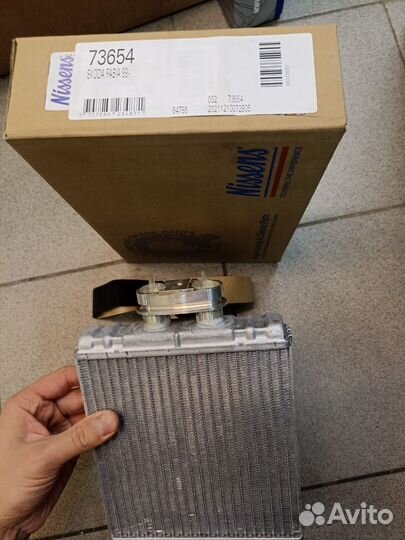 Радиатор печки Skoda Rapid, VW Polo Sedan