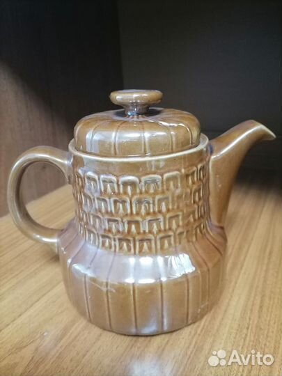 Винтажный старинный керамический графин