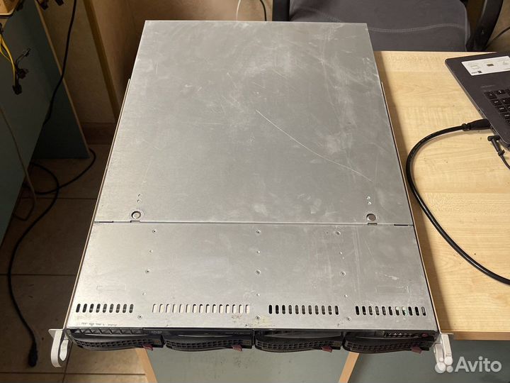 Сервера Supermicro X9DRI-LN4F+ 1U CSE-815 LGA2011