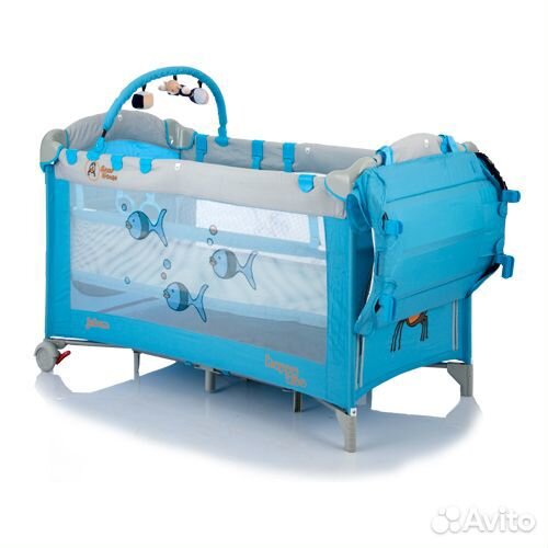 Манеж-кровать новый