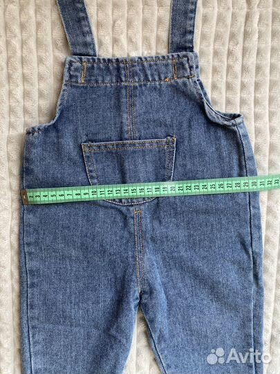 Джинсовый комбинезон 74