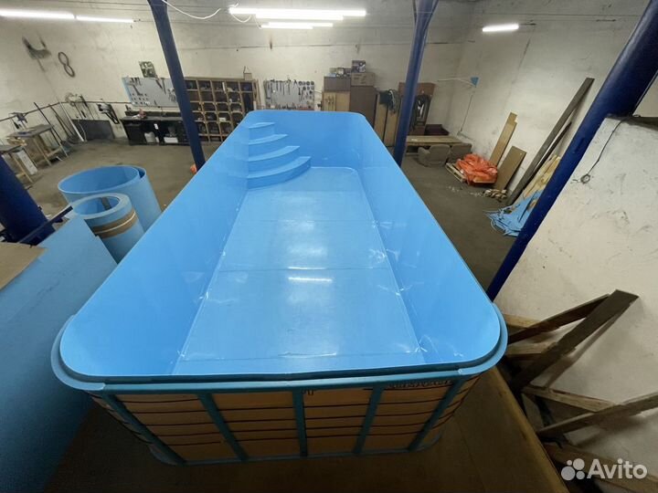 Бассейны, купели и емкости из пластика