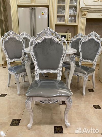 Стол и стулья от производителя. В наличии