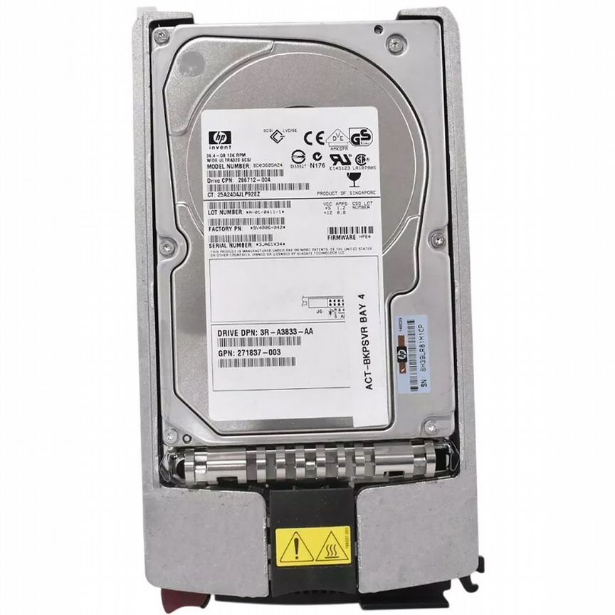 [286712-004] Жесткий Диск Hp Bd03685a24 36,4gb U320scsi 3.5" 286712-004