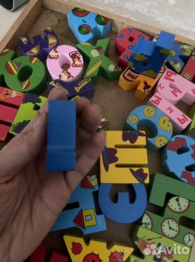 Деревянный алфавит