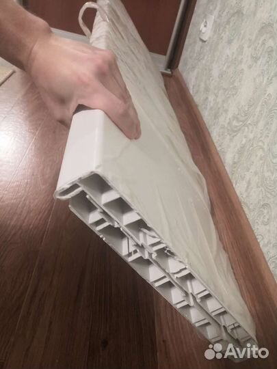 Подоконник пластиковый новый