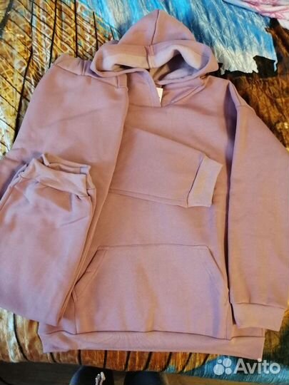 Тёплый спортивный костюм на флисе