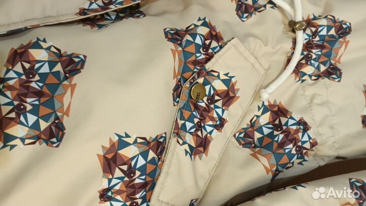 Парка на флисе р.146