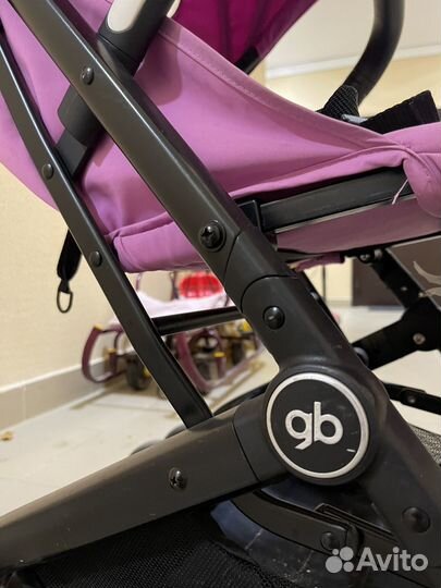Прогулочная коляска GB Qbit+ Posh Pink