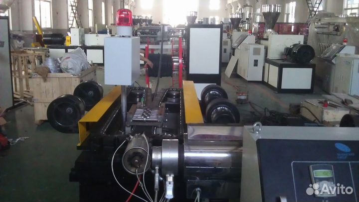 Линия для производства гофрированных труб из пвх