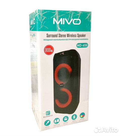 Мощная беспроводная колонка