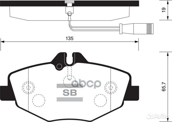 SP2194 SP2194 Sangsin brake