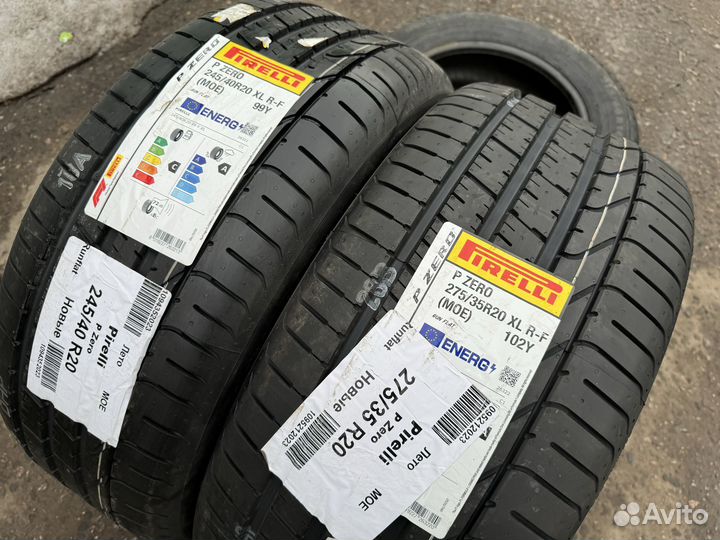 Pirelli P Zero 245/40 R20 и 275/35 R20 102Y