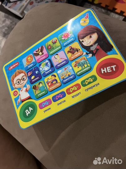 Планшет детский 12 тем
