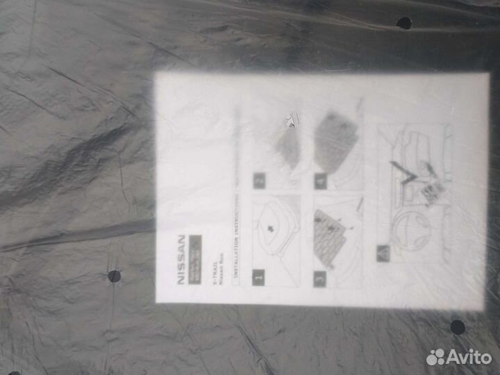 Новые резиновые коврики nissan x-trail