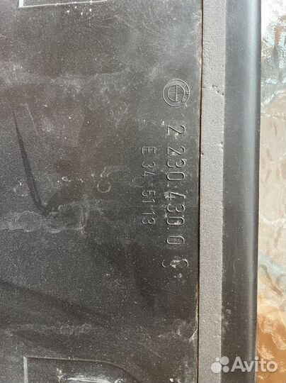 Бленда BMW E34