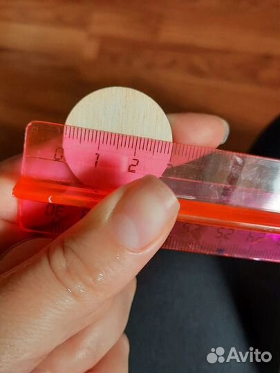 Заготовки из фанеры круги 3см 100шт