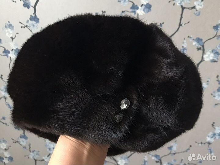 Берет женский норковый