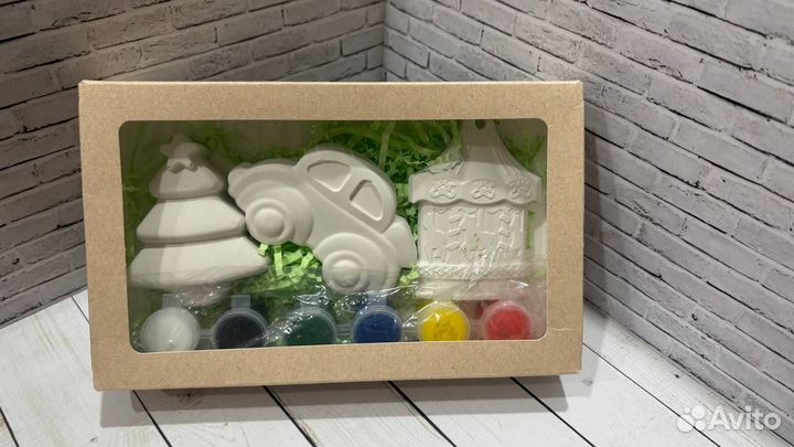 Детский набор гипсовых фигур