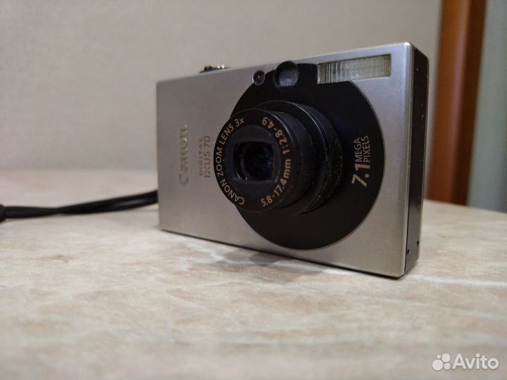 Фотоаппарат Сanon Digital ixus 70