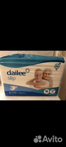 Породам памперсы daileeдля взрослых размер L