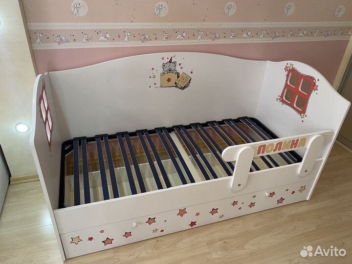 Детская кровать с матрасом 170*90