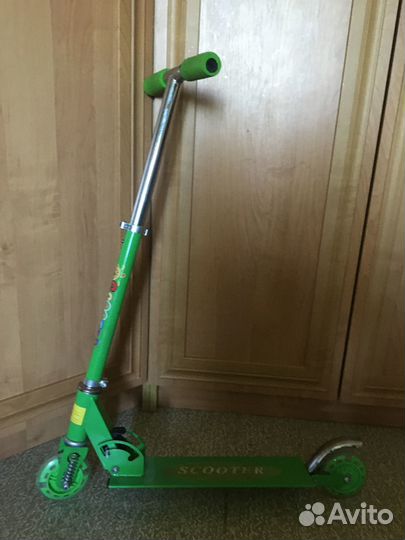 Самокат детский двухколесный бу