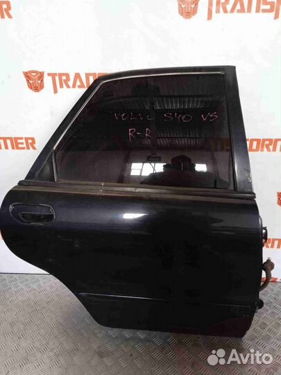 Стекло двери заднее правое Вольво S40 (VS)
