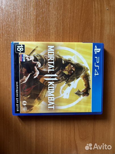 Mortal kombat 11 ps4 диск