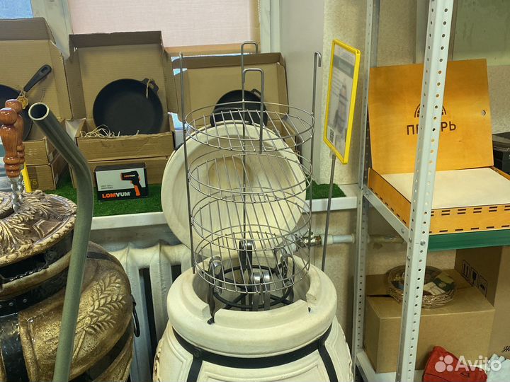 Этажерка 4-х ярусная диаметр 23 см, для Тандыра