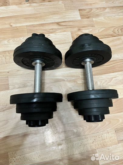 Гантели разборные