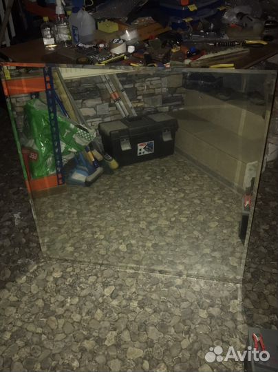 Зеркало для: (ванна,комната) квадратное-1м-1м