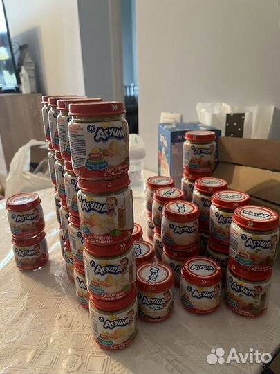 Нясные пьюре Агуша (38шт)