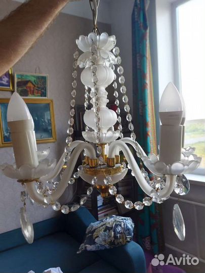 Люстра хрустальная