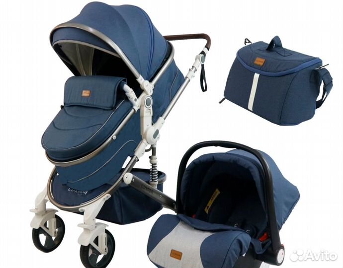 Детская коляска 3в1 