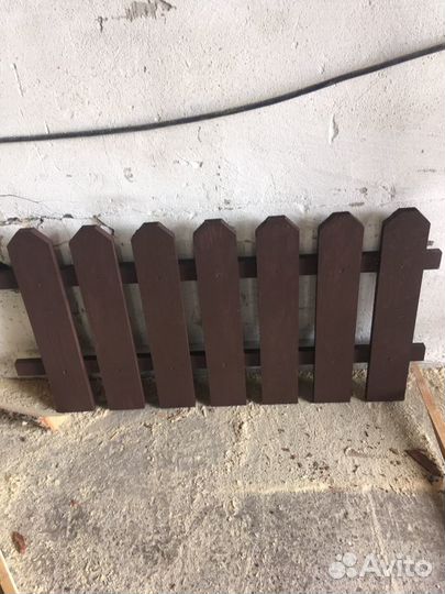 Забор садовый