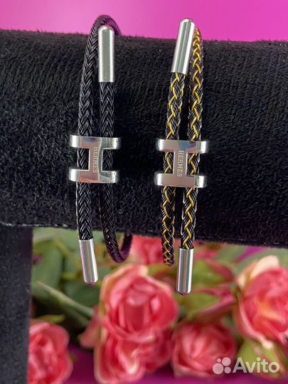 Браслет hermes шнурок
