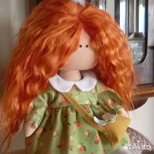 Текстильная игровая кукла Мария