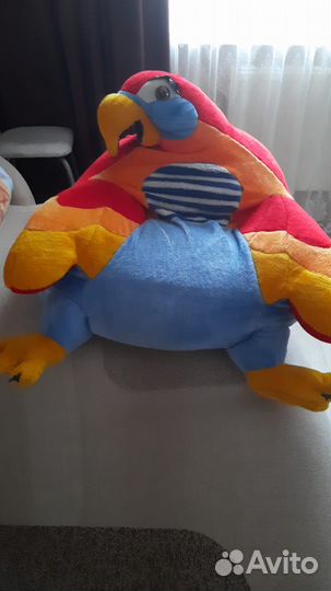 Мягкая игрушка попугай